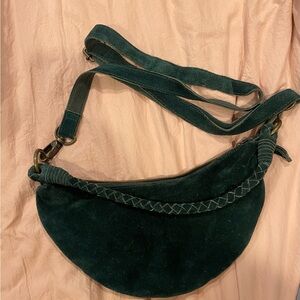 Free People suede purse
